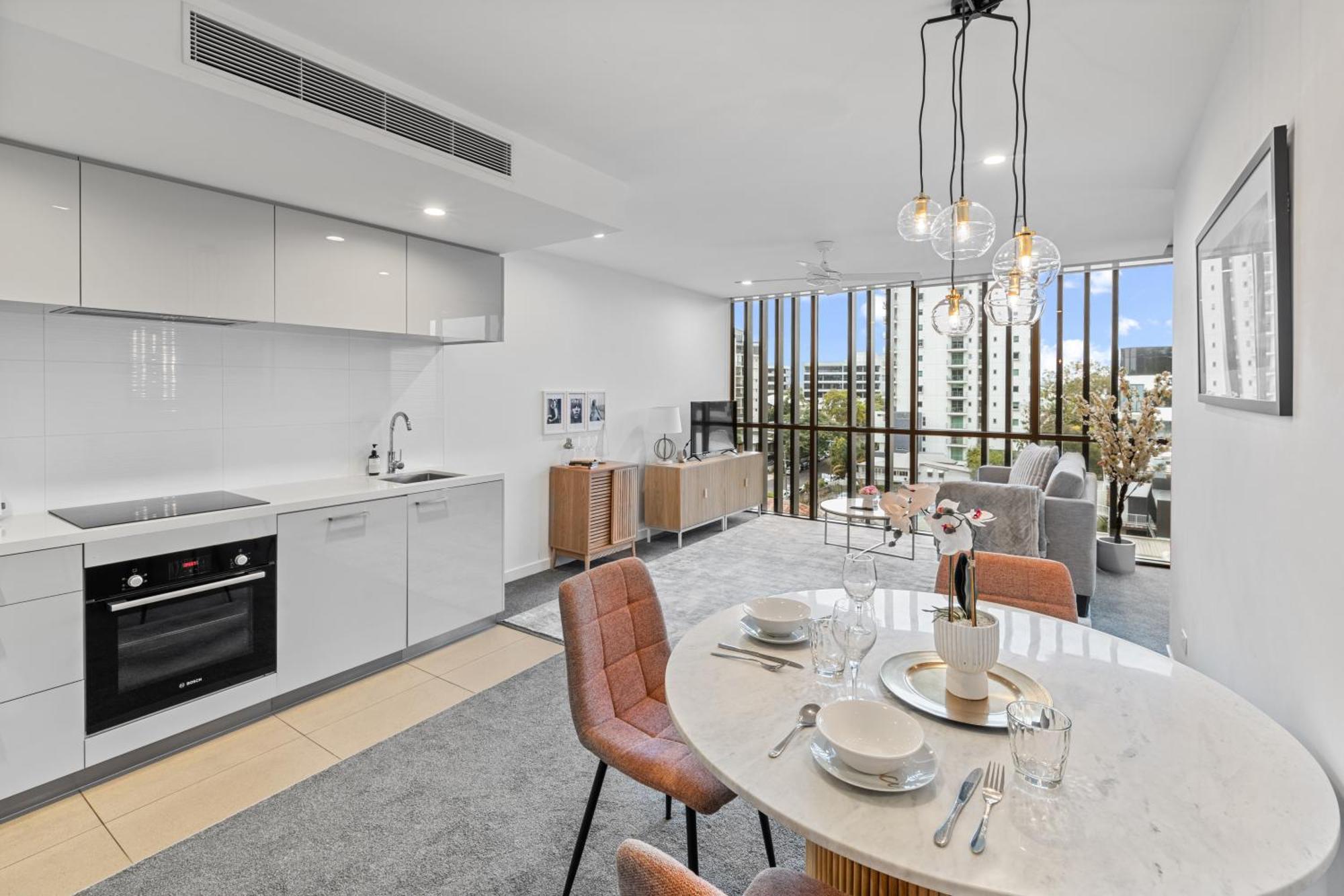 Hearty Milton Apartments Brisbane Exterior photo